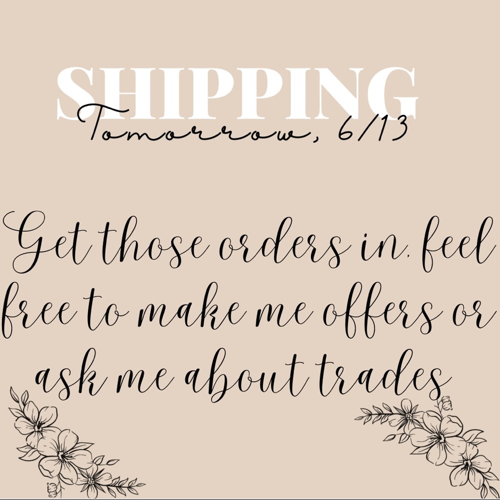 ✨GET THOSE ORDERS IN✨